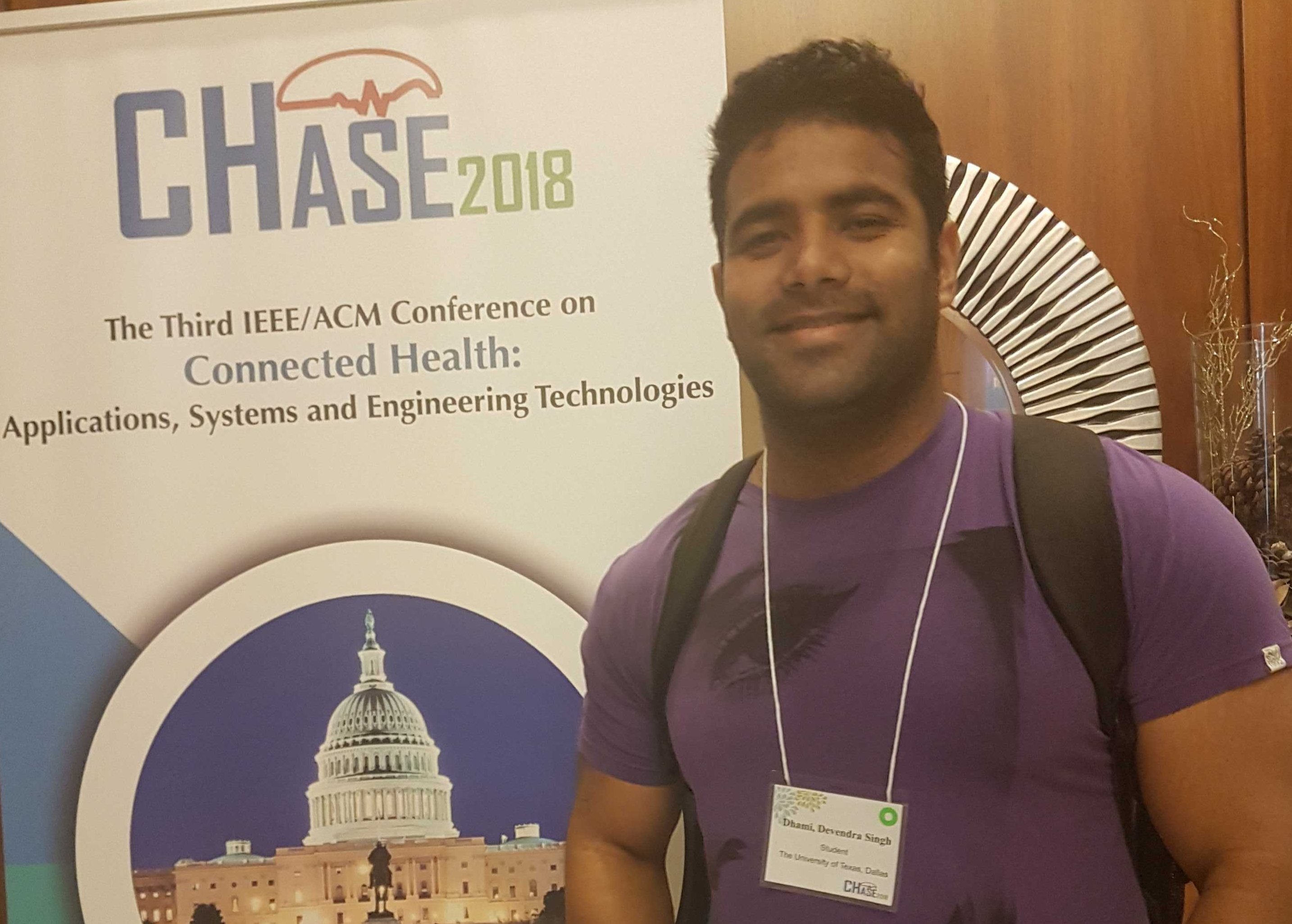Devendra Singh Dhami at CHASE, 2018