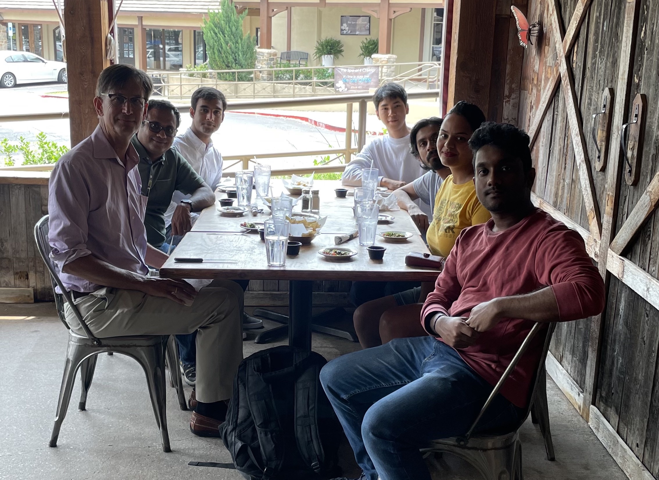 First in-person team lunch post pandemic break.